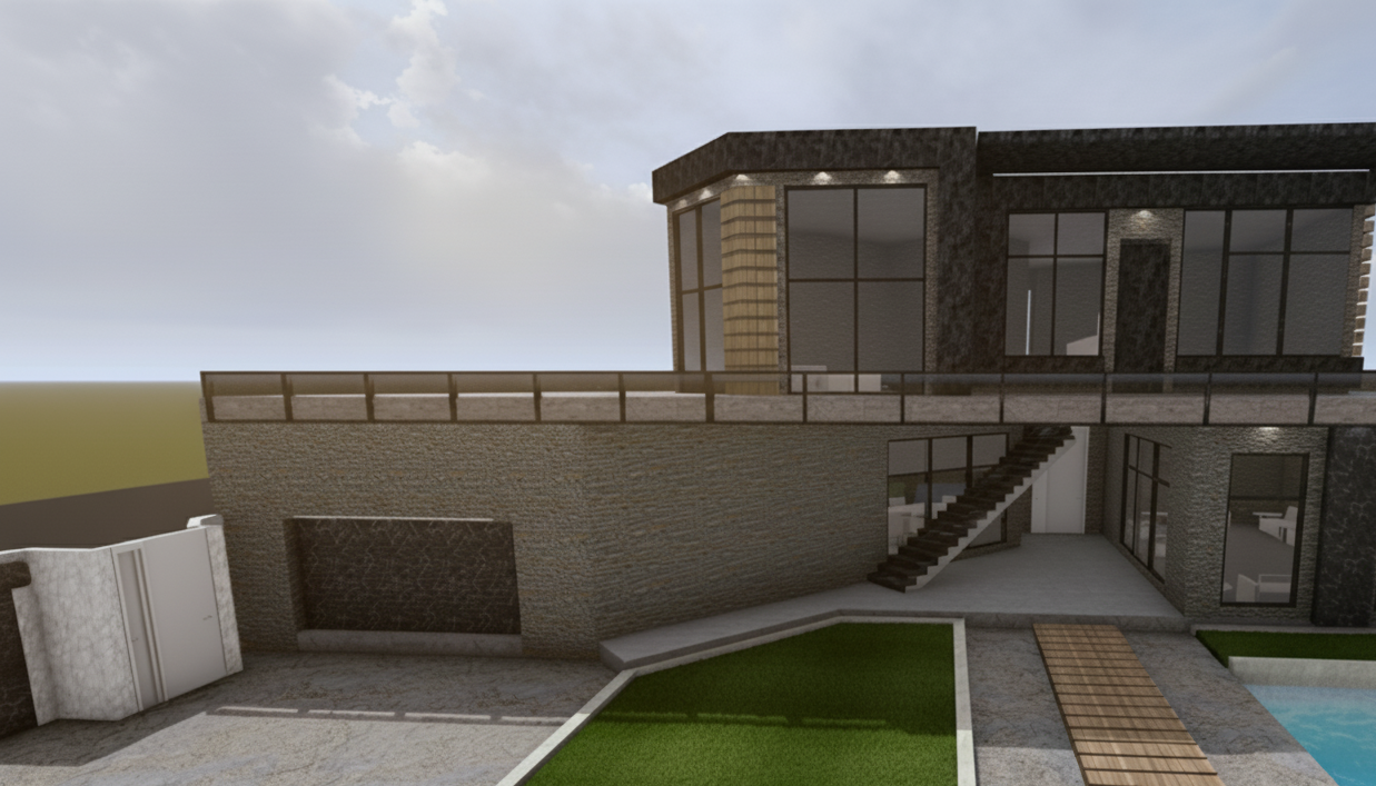 modern villa