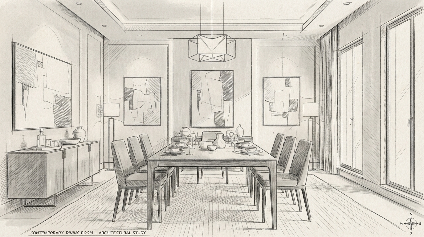 make it archietcture sketch