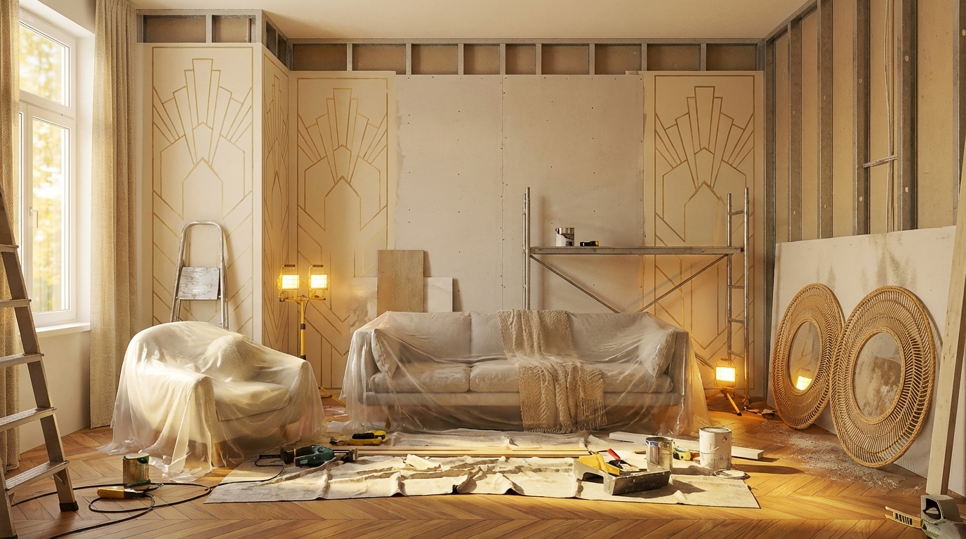 show in contruction phase