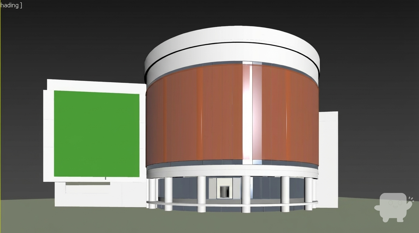 I NEED YOU TO KEEP THE DESIGN AS IS EXACTLY IN THE RAW IMAGE WITH NO LOUVERS AND MAKE THE GREEN WALL BIGGERFOLLOW THE UPLOADED RAW IMAGE NOW AS IS IN DESIGN NOW CHANGE IN DESIGN