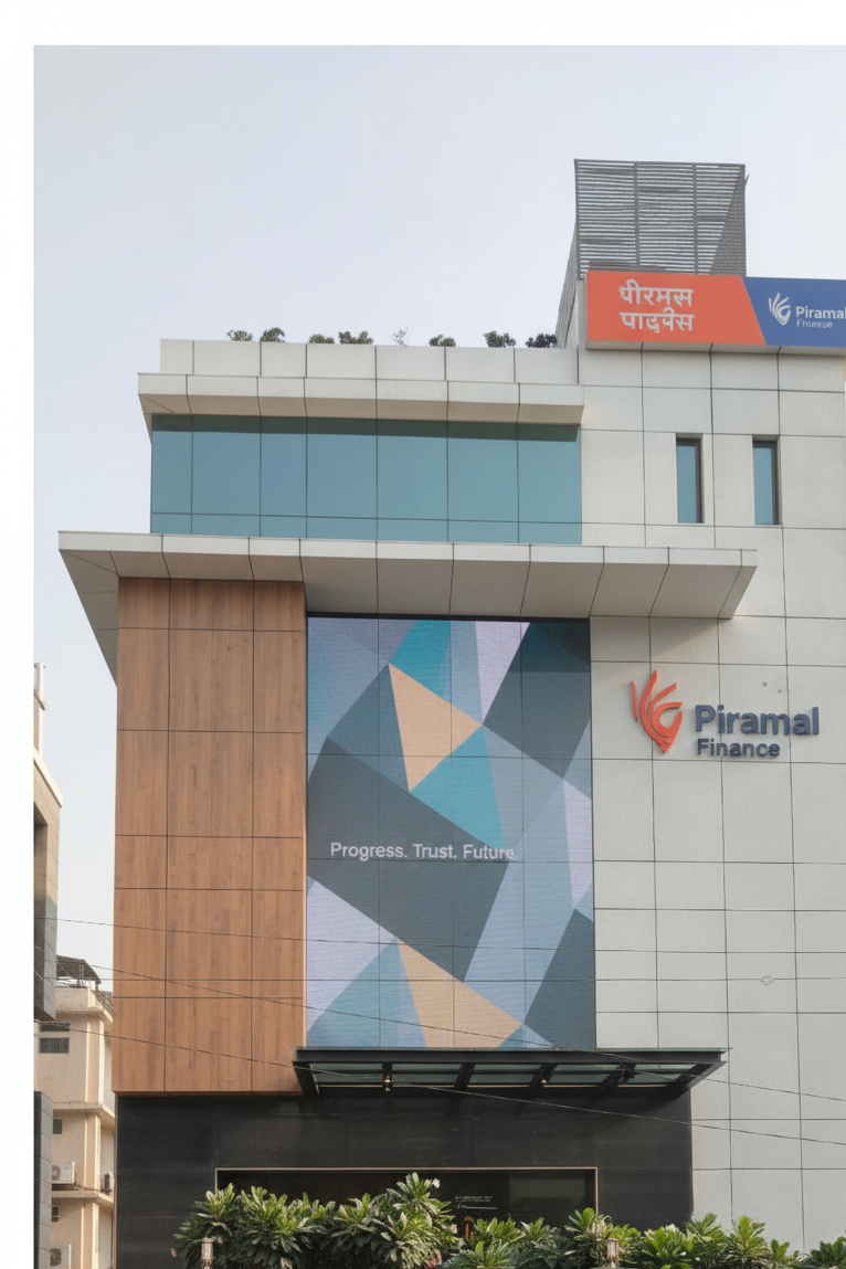 reimagine this facade in a new style, but contemporary, fix etire facade,d on miss any element, revamp this play with more material options, , it should be completely different from current form,  change all materials no old materials anywhere, do a complete overhaul of building, 