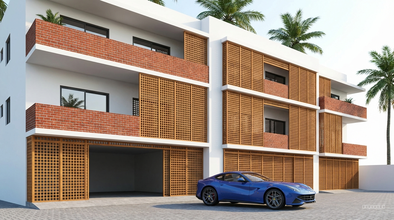 i would like to change the facade of the firts picture but like the screens of the second picture