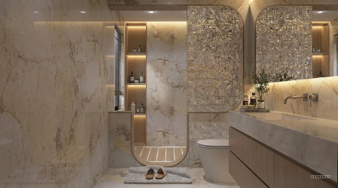 Remove that window too from the left wall and add a niche instead.